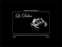Tablet Screenshot of le-delice.ch